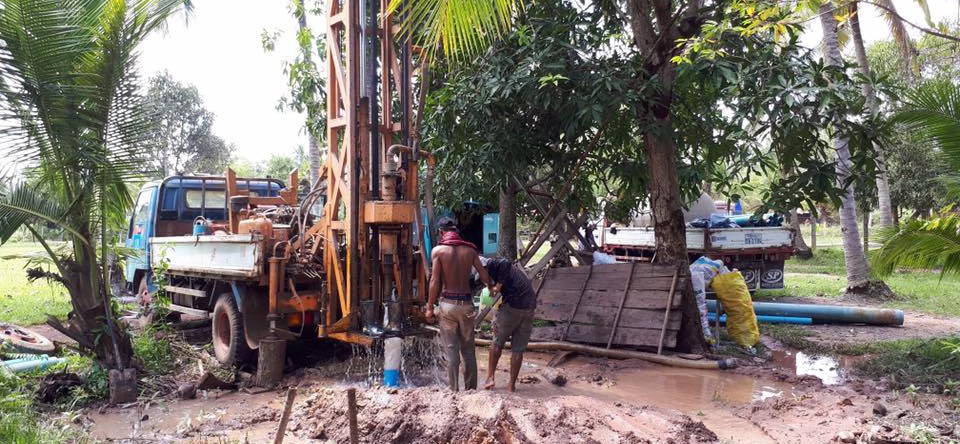 Cambodian Well Well Underway