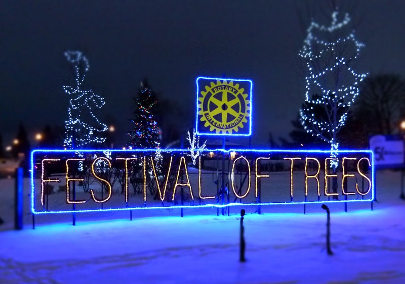 Festival of Trees in Barrie, ON