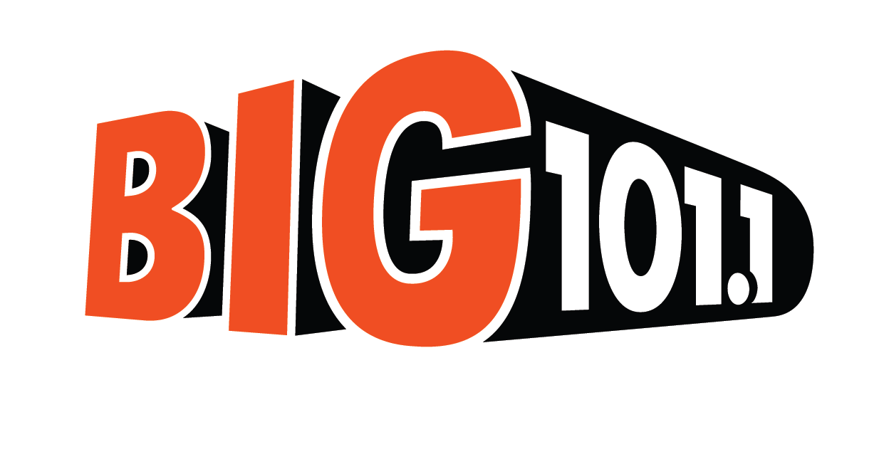 BIG 101.1 radio logo