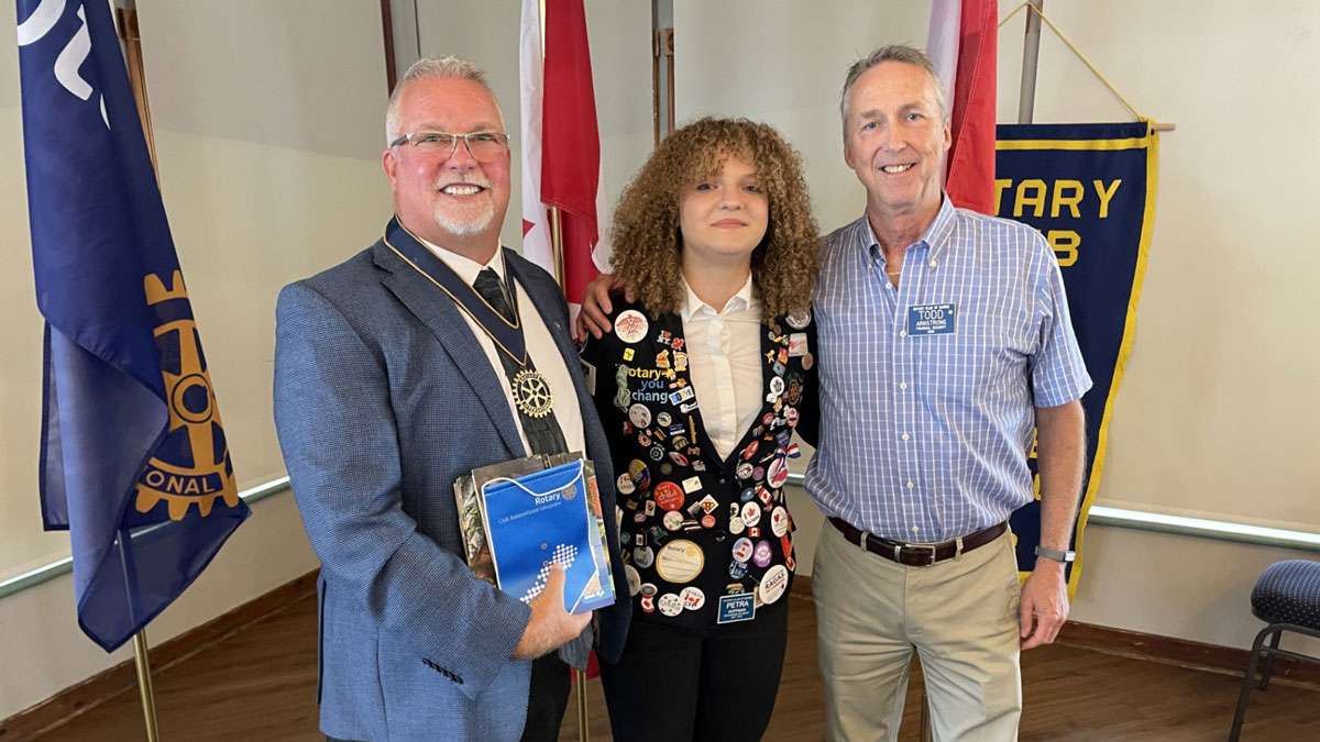 Todd Tuckey and Todd Armstrong With Petra Hoffman