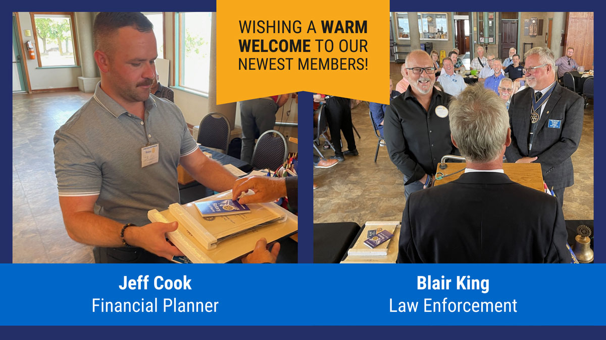 Welcoming Jeff And Blair