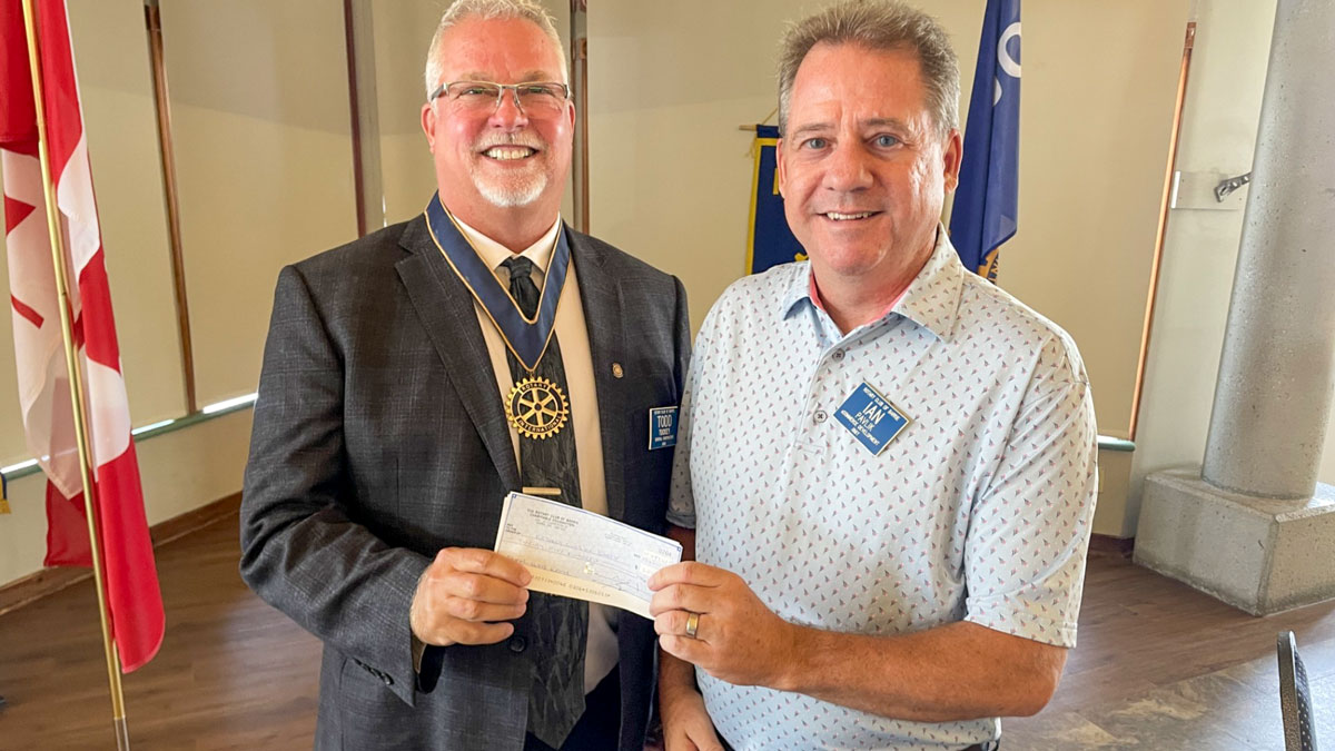 Charitable Foundation’s Cheque Presentation