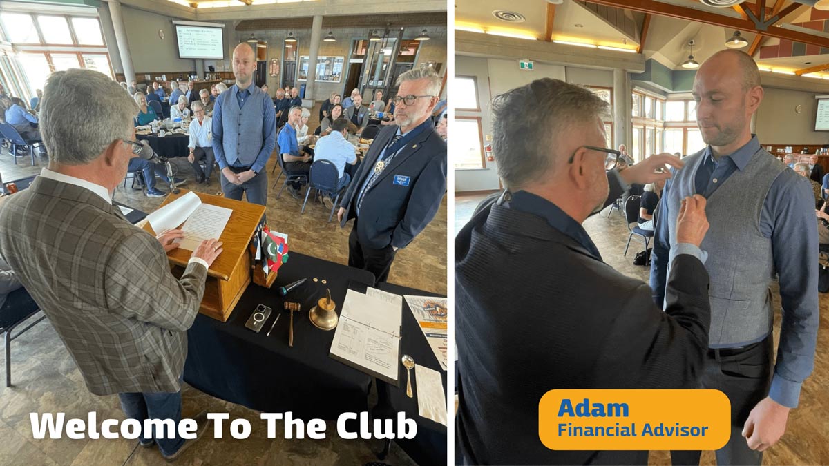 Adam Being Welcomed To The Club