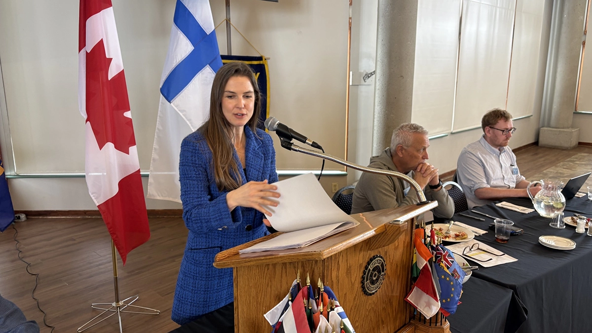MPP Andrea Khanjin Shares Provincial Updates with Rotary